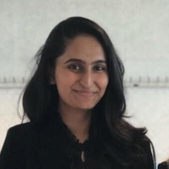 A portrait of Vasundhara Kanoria - founder of Togethrly, an app for couples in long-distance relationship to feel closer and more connected.