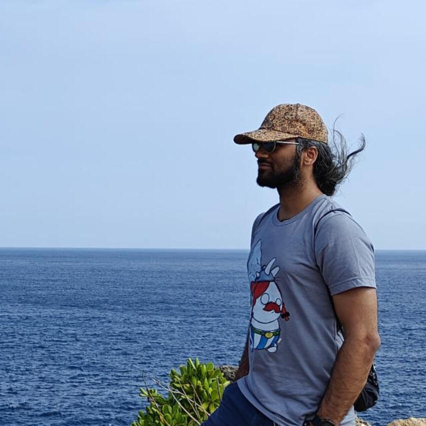 A portrait of Ankush Saxena, a senior product UX designer at IKEA.